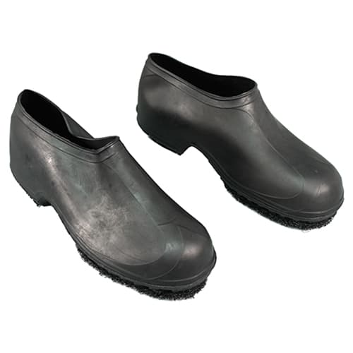 Impact® Stripping Boot Medium (MED) Black Soft Rubber Non-Skid Waterproof 1/Pack