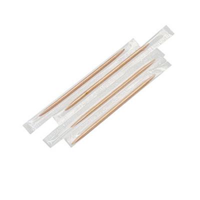 Toothpick Wood Individually Wrapped 1000 Count/Pack 15 Packs/Case 15000 Count/Case