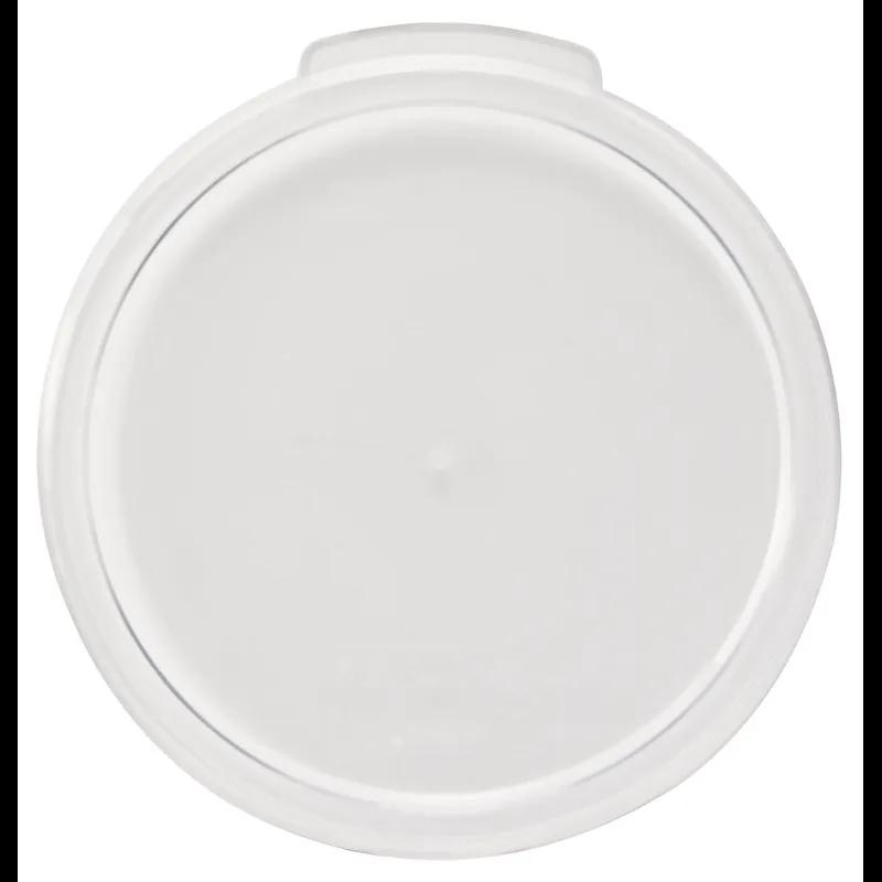 Cover Food Storage Container 6-8 QT Clear Round PC Dishwasher Safe 1/Each
