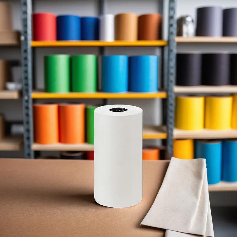 Multi-Purpose Roll 15IN X1000FT Silk Paper 40LB Yellow 1/Roll