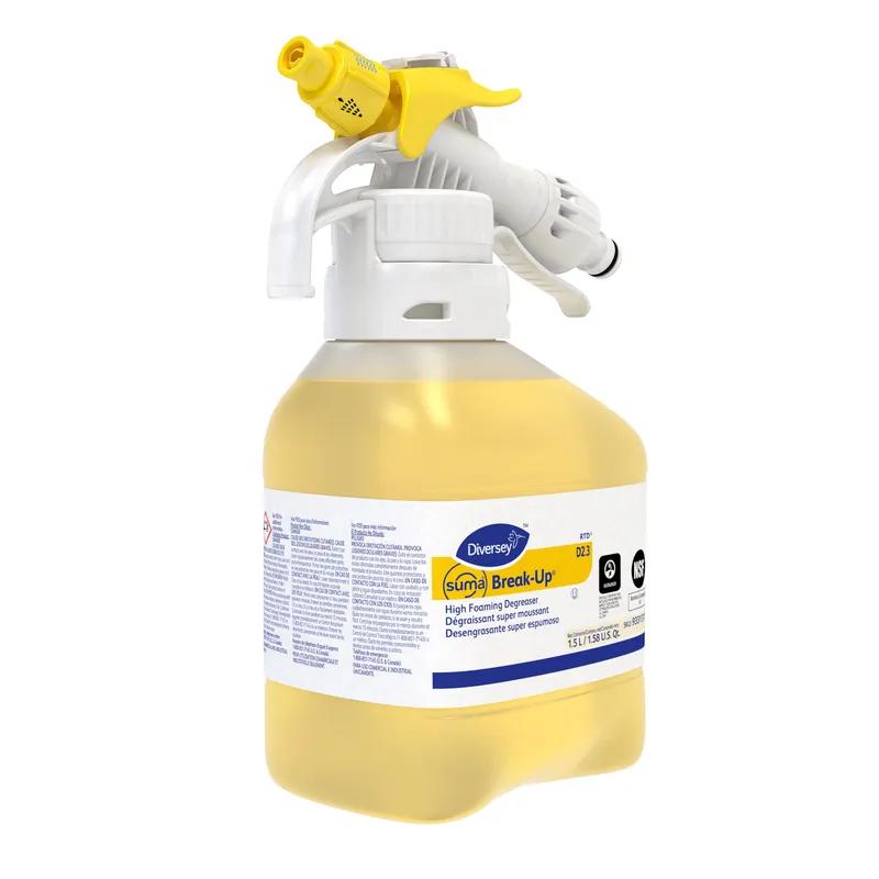 Suma® Break-Up® Odorless Degreaser 1.5 L Multi Surface Liquid RTD High Foam Kosher 2/Case
