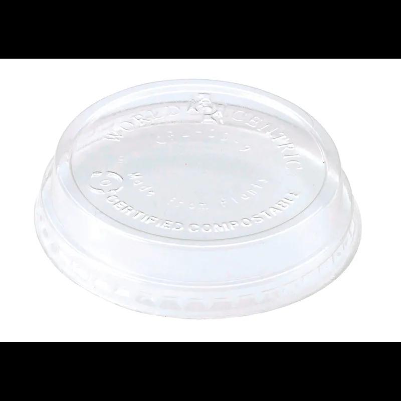 Lid PLA Clear For Cold Portion Cup No Hole 2000/Case