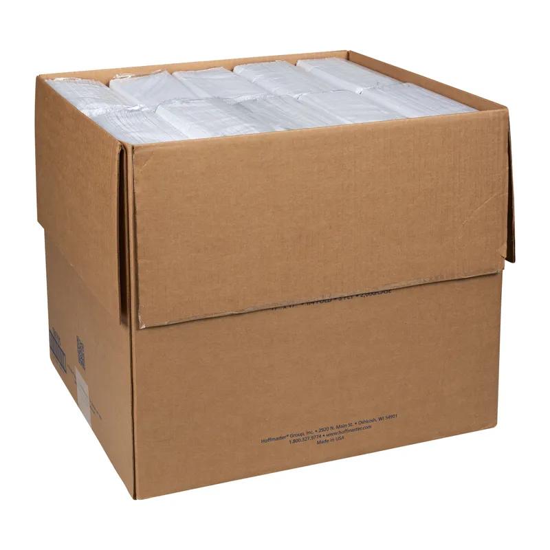 Dinner Napkins 17X17 IN 8.5X8.5 IN White Regal Tissue Paper 3PLY 1/4 Fold Embossed 100 Count/Pack 20 Packs/Case