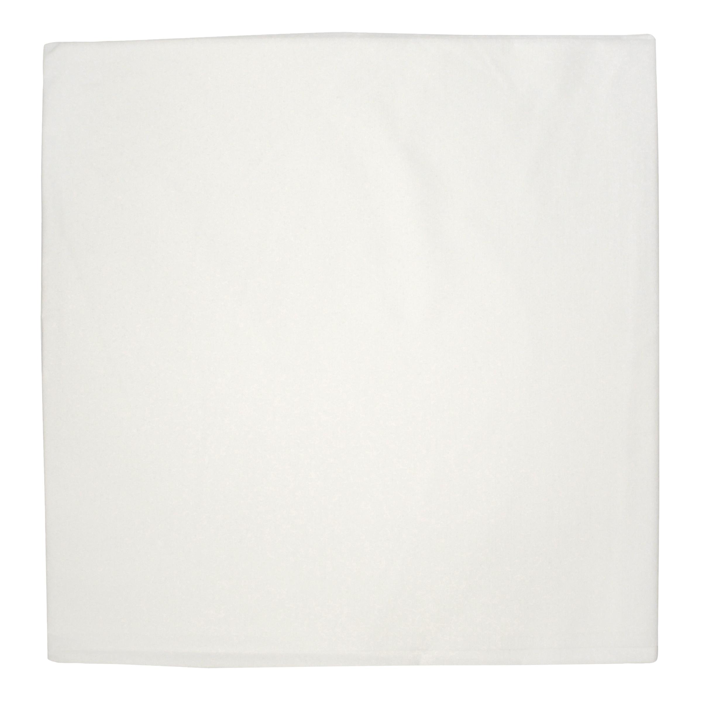 Linen-Like® Table Cover 82X82 IN Airlaid Paper White 24/Case