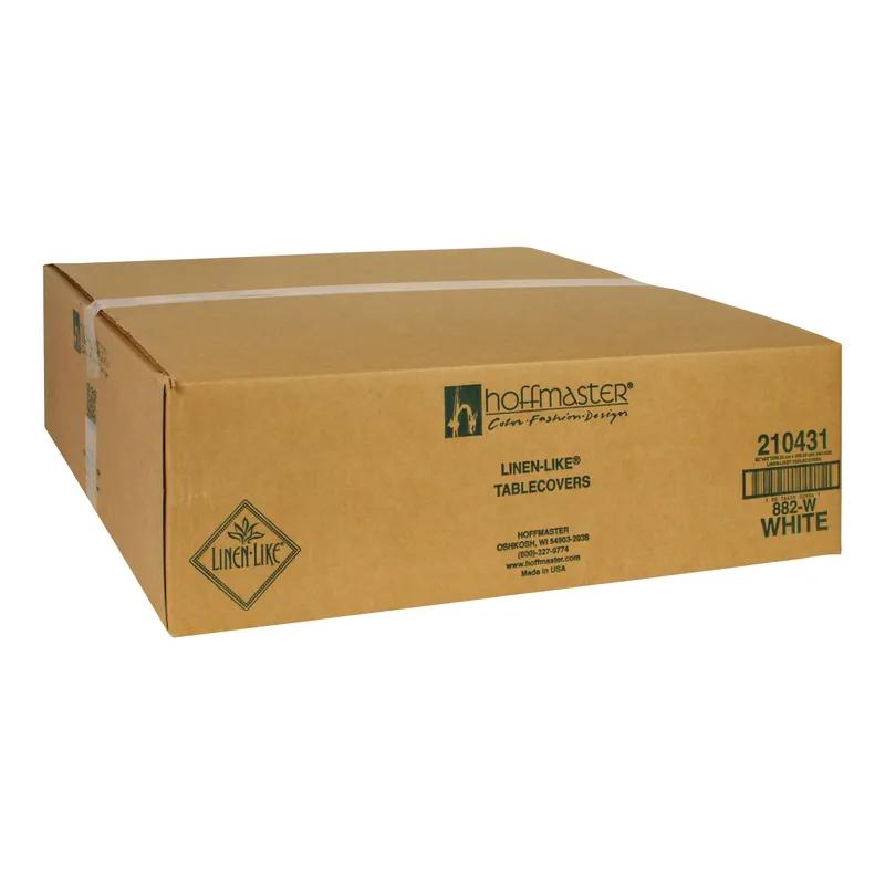 Linen-Like® Table Cover 82X82 IN Airlaid Paper White 24/Case