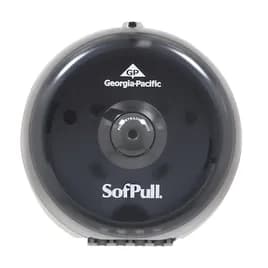 Sofpull® Toilet Paper Dispenser 7X8.75X9 IN PC Smoke Gray Centerpull Mini Single 1/Each