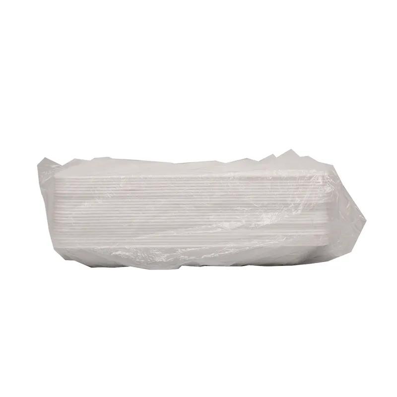 Serving Tray 14X10 IN PS White Rectangle 25/Case