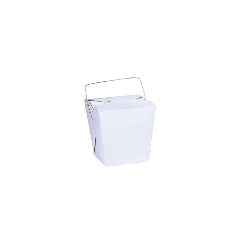 Food Pail 16 OZ Paper White Wire Handle 500/Case