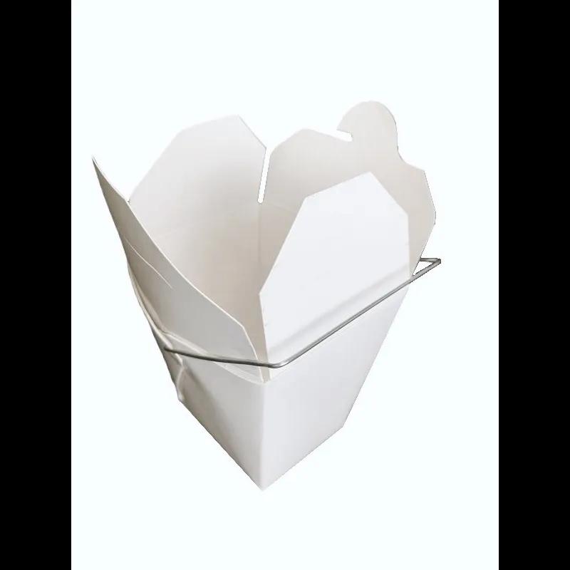 Food Pail 16 OZ Paper White Wire Handle 500/Case