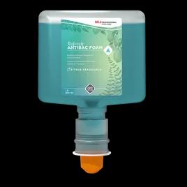 Refresh Hand Soap Foam 1.2 L Citrus Scent Green Antimicrobial 3/Case
