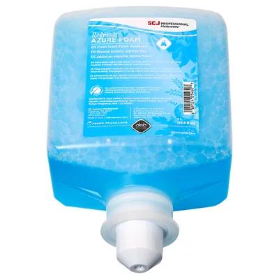 Refresh Hand Soap Foam 1 L Apple Blue Cartridge 6/Case