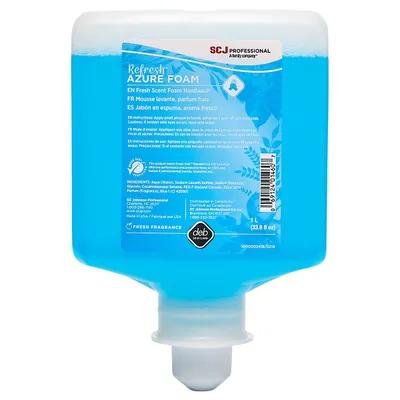Refresh Hand Soap Foam 1 L Apple Blue Cartridge 6/Case