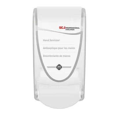 Proline Hand Sanitizer Dispenser Foam 1000 mL White Plastic Manual Surface Mount 1/Each
