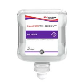 InstantFOAM Hand Sanitizer Foam 1 L Unscented Fragrance Free Clear Alcohol Free 6/Case