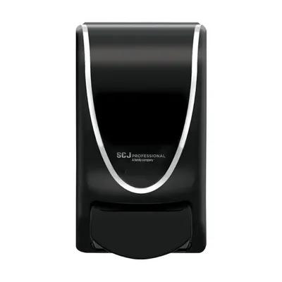 Proline Curve Soap Dispenser Black Chrome Plastic Wall Mount 1/Each