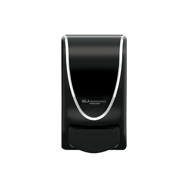 Proline Curve Soap Dispenser Black Chrome Plastic Wall Mount 1/Each