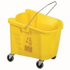 Mop Bucket 35 QT Plastic Yellow 1/Each