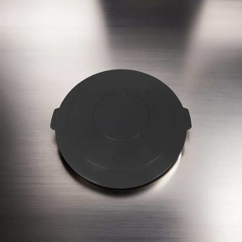 Flat Lid 55 GAL 220 QT Gray Plastic 1/Each