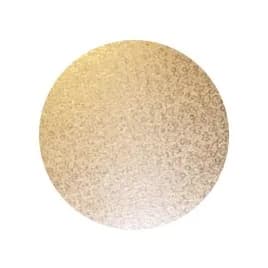 Cake Circle 5 IN Gold Straight Edge Thin 200/Case