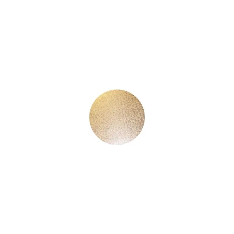 Cake Circle 5 IN Gold Straight Edge Thin 200/Case