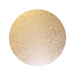 Cake Circle 5 IN Gold Straight Edge Thin 200/Case
