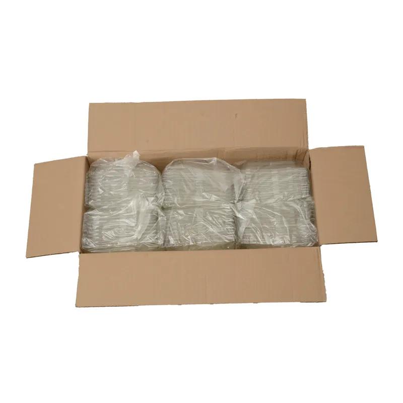 Lid 6.5X6.5 IN PET Clear Square For Container 120/Case