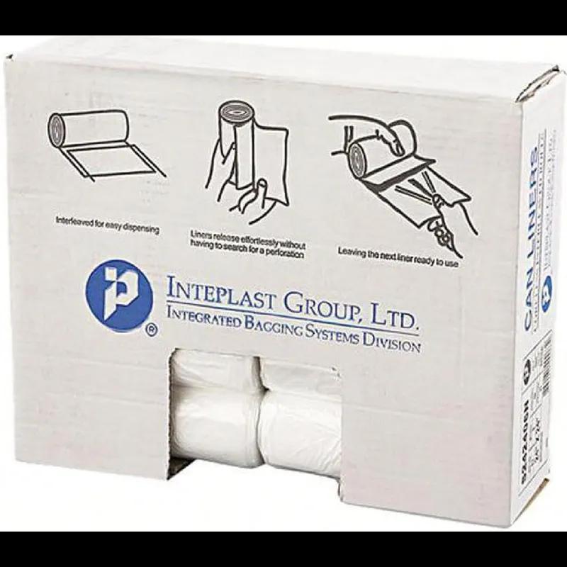 Liner 24X24 IN Natural HDPE 6MIC Interleaved 1000/Case