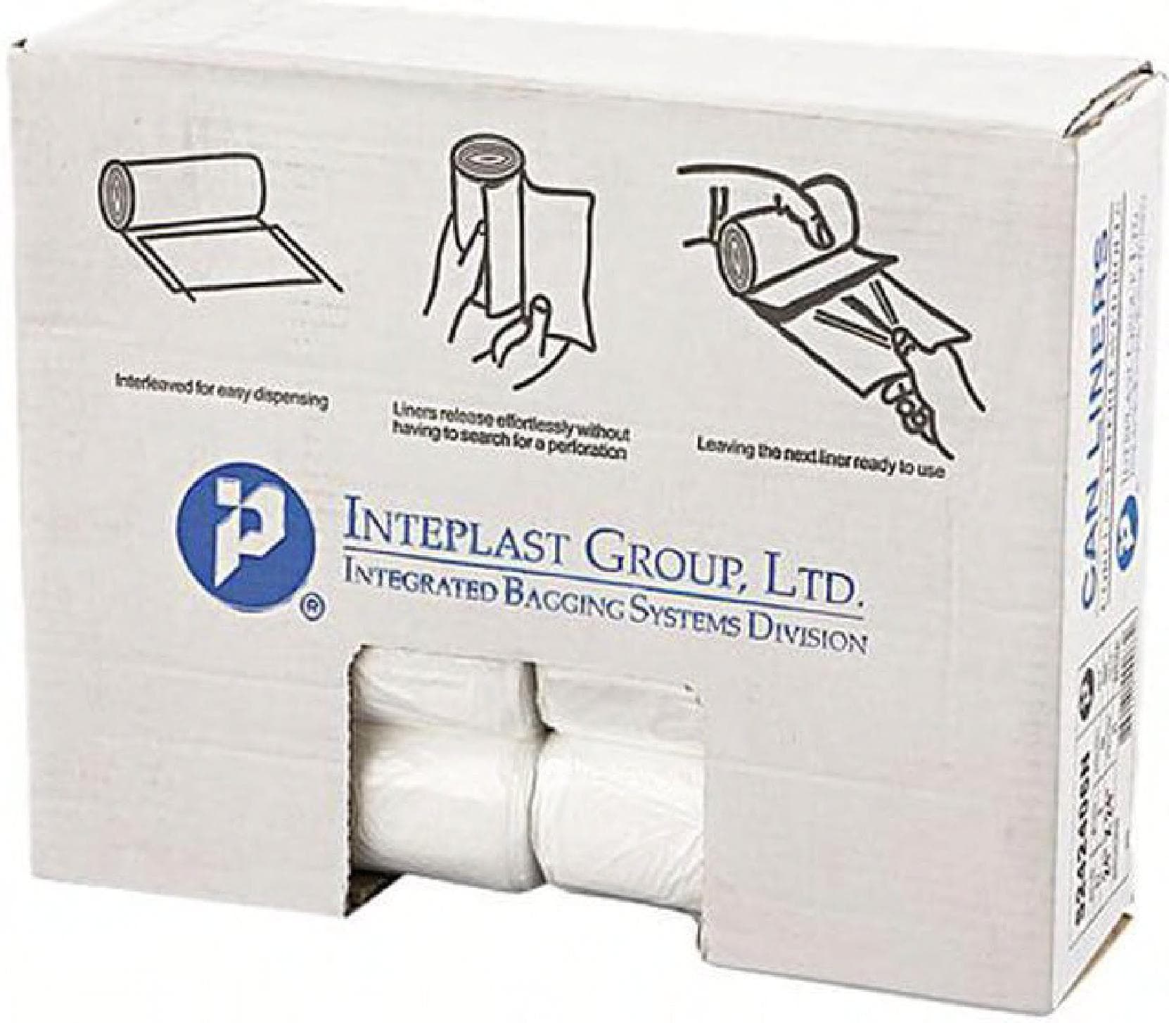 Liner 24X24 IN Natural HDPE 6MIC Interleaved 1000/Case