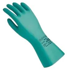 Gloves Large (LG) 9 Green 22MIL Nitrile 12/Case