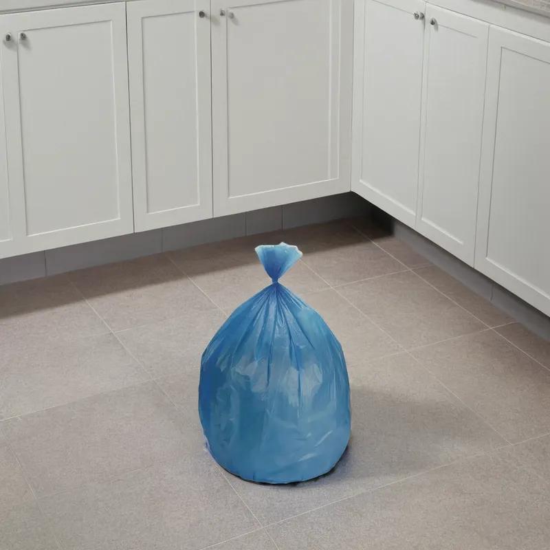 Can Liner 43X49 IN Blue Plastic 8MIL 50/Case