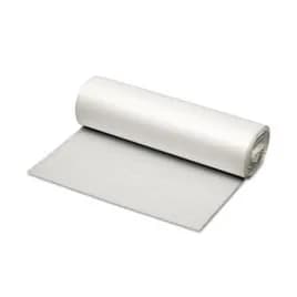 Heritage Can Liner 43X48 IN 56 GAL White Plastic 19MIC Roll 25 Count/Pack 6 Packs/Case 150 Count/Case