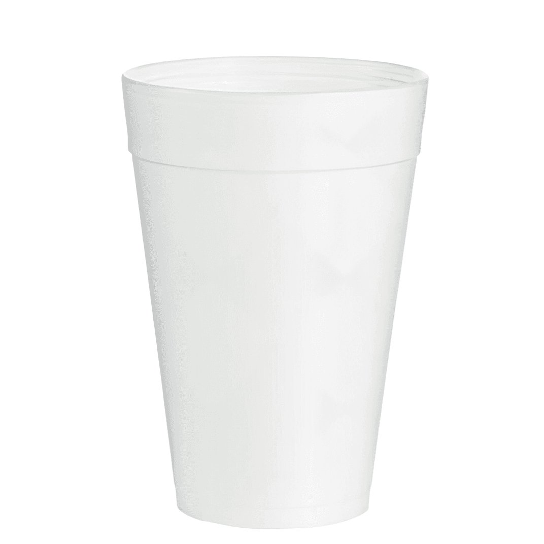Cup 32 OZ Polystyrene Foam White 400/Case