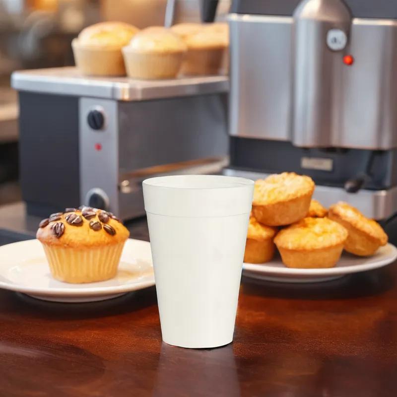 Cup 32 OZ Polystyrene Foam White 400/Case