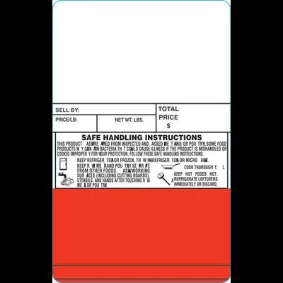 DIG043-2 DIGI Safe Handle Label Red 3/Case