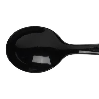 Dixie® Soup Spoon PS Black Heavyweight 1000/Case