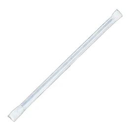 Giant Straw 9 IN Paper Black Wrapped 2500/Case