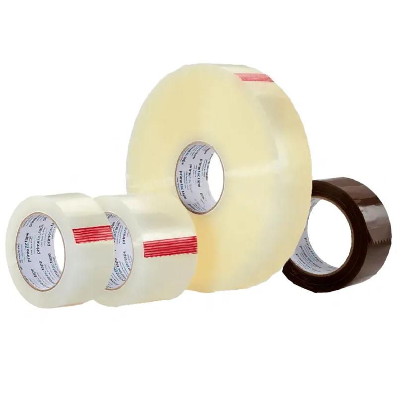 Primetac™ Carton Tape 48MM X100M Clear Acrylic 1.88MIL Industrial Sealing 36 Rolls/Case 90 Cases/Pallet