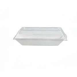 Lid Dome 6.69X5.11X1.1 IN PET Clear Rectangle For Plate 100 Count/Pack 1 Packs/Case 100 Count/Case