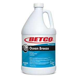 BestScent™ Deodorizer Ocean Breeze Turquoise 1 GAL 4/Case