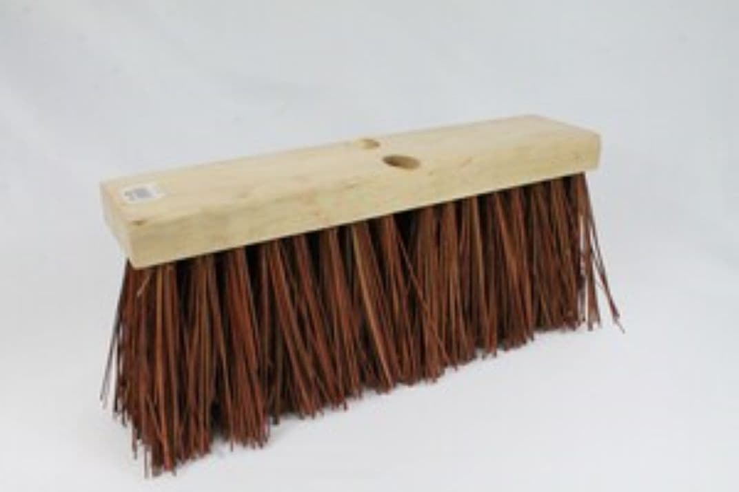 Street Broom 16 IN Palmyra No Handle 1/Each