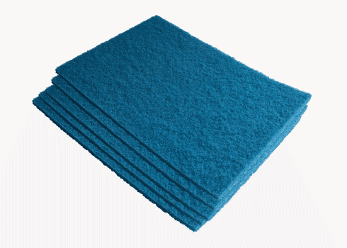 Clarke® Cleaning Pad 20X14 IN Blue Floor Boost 5/Case