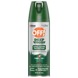 OFF! Deep Woods Off! Insect Repellent 6 OZ Flying Insect Tick 12/Case