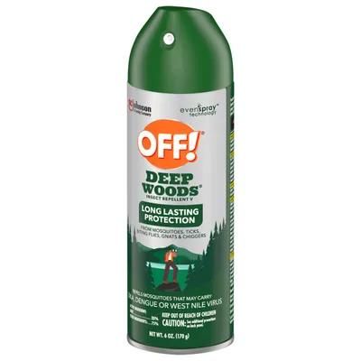 OFF! Deep Woods Off! Insect Repellent 6 OZ Flying Insect Tick 12/Case