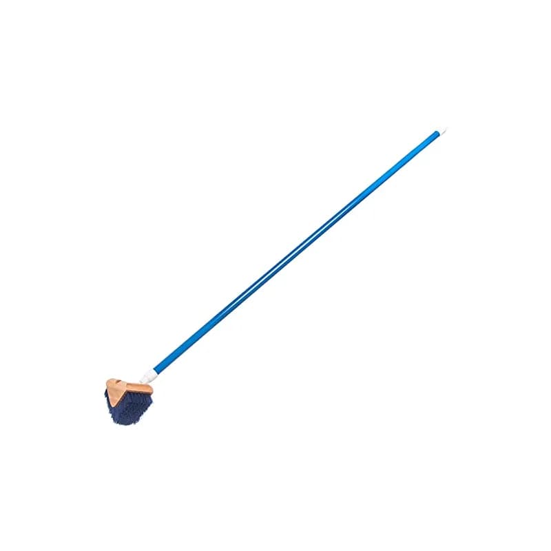 Carlisle Foodservice Products® Corner Brush Wood Blue Triangle 1/Each