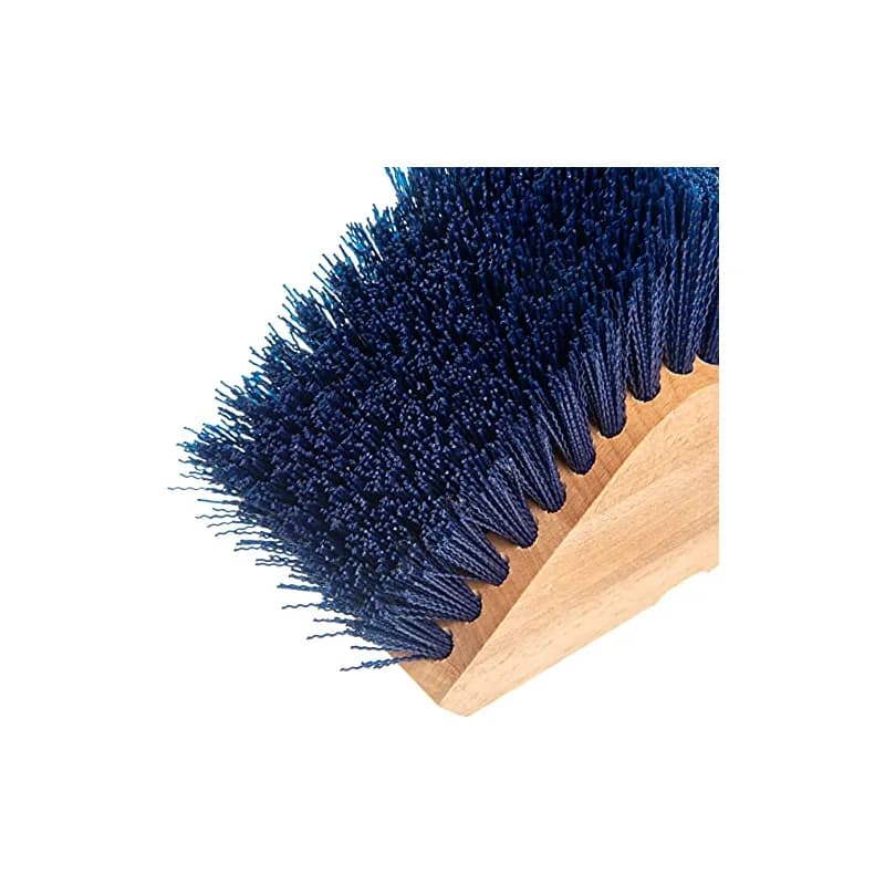 Carlisle Foodservice Products® Corner Brush Wood Blue Triangle 1/Each