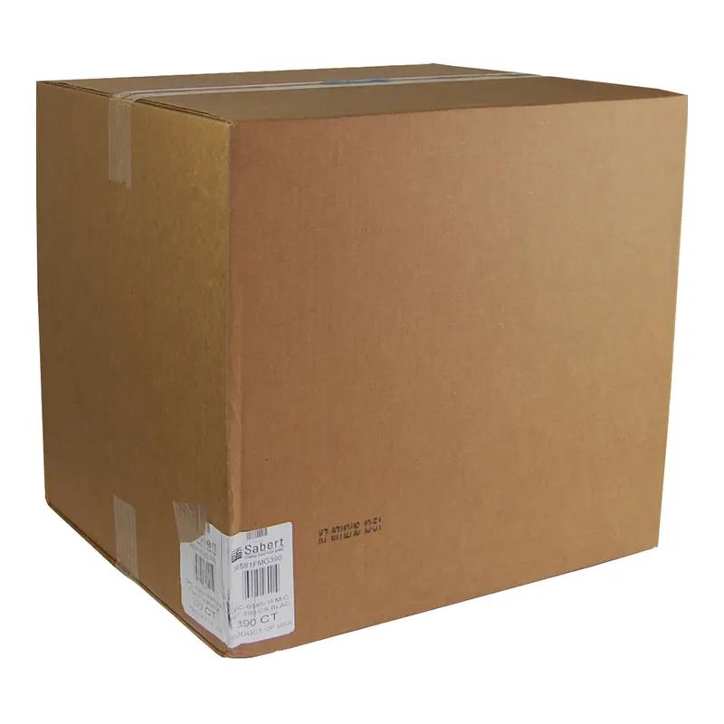 Bakery Tray 32 OZ 6.5X8.5X1.5 IN CPET Black Rectangle Dual Ovenable 390/Case