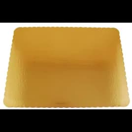 Cake Board 1/2 Size 14X19.5 IN Gold Scalloped 100/Case