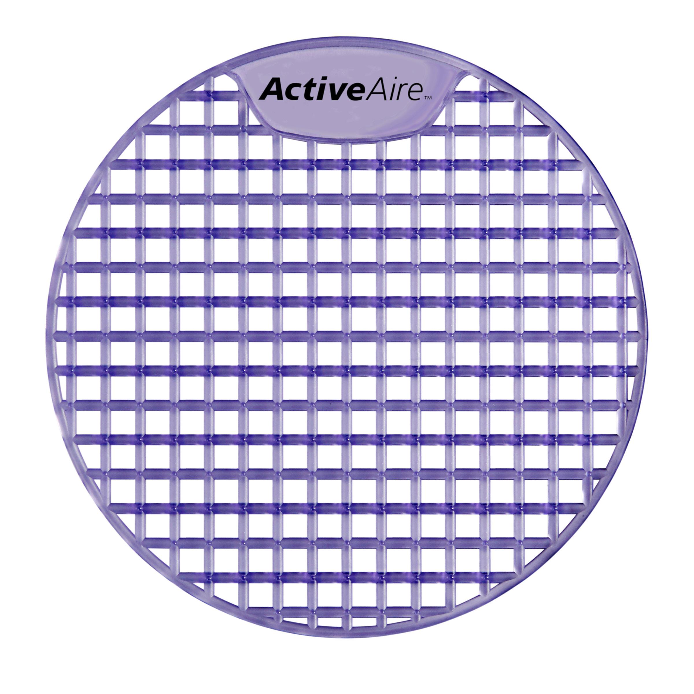 ActiveAire® Urinal Screen Lavender Purple Plastic Deodorizer 12/Case