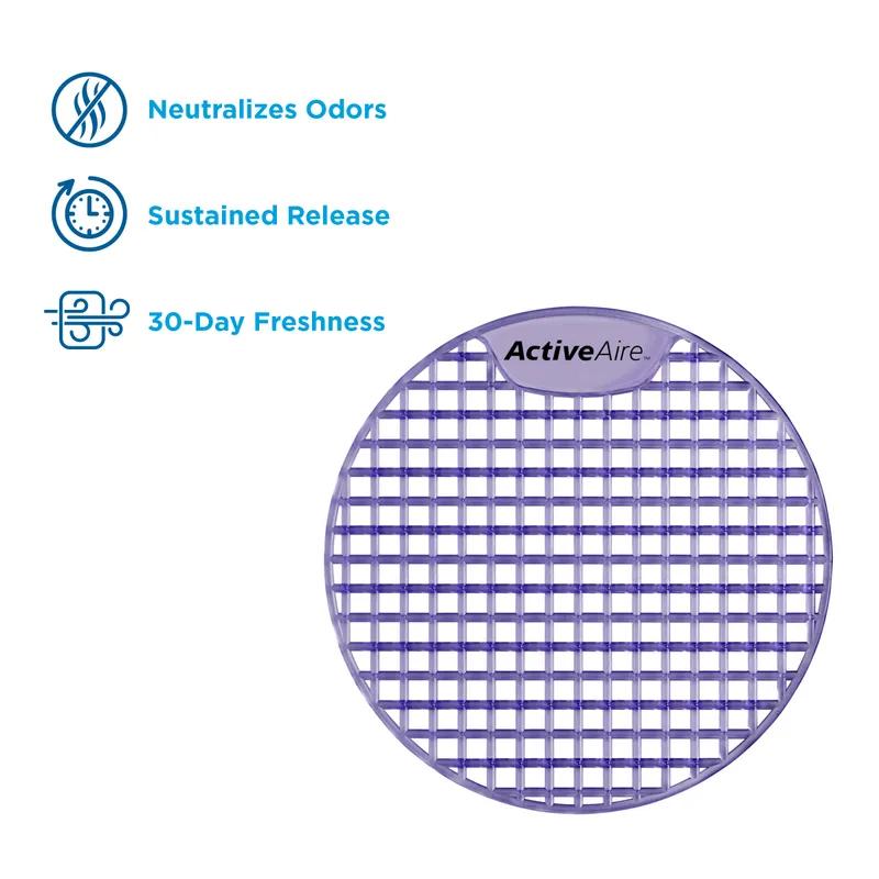 ActiveAire® Urinal Screen Lavender Purple Plastic Deodorizer 12/Case
