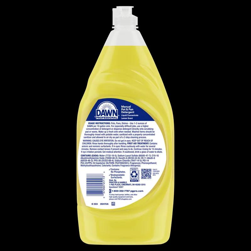 Dawn® Professional Lemon Manual Dish Detergent 38 FLOZ Liquid 8/Case